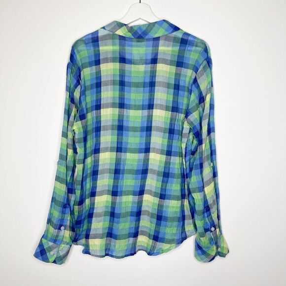 SANCTUARY Edela Textured Cotton Button Down - Picture 7 of 10